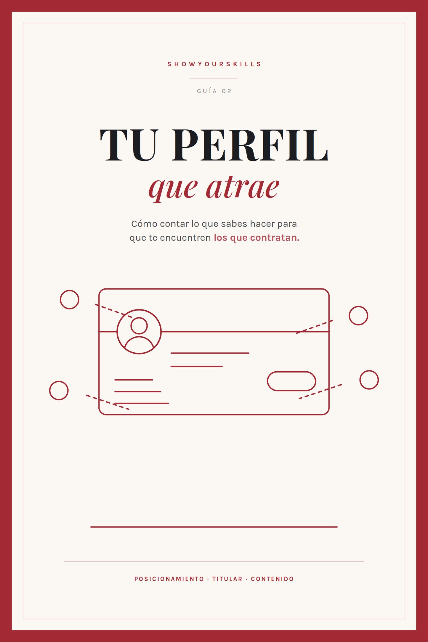 Ebook Tu Perfil que Atrae