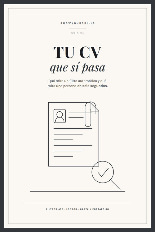 Ebook Tu CV que sí Pasa